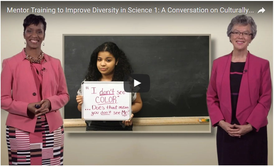 Angela Byars-Winston and Sandra Quinn Mentoring Video on iBiology