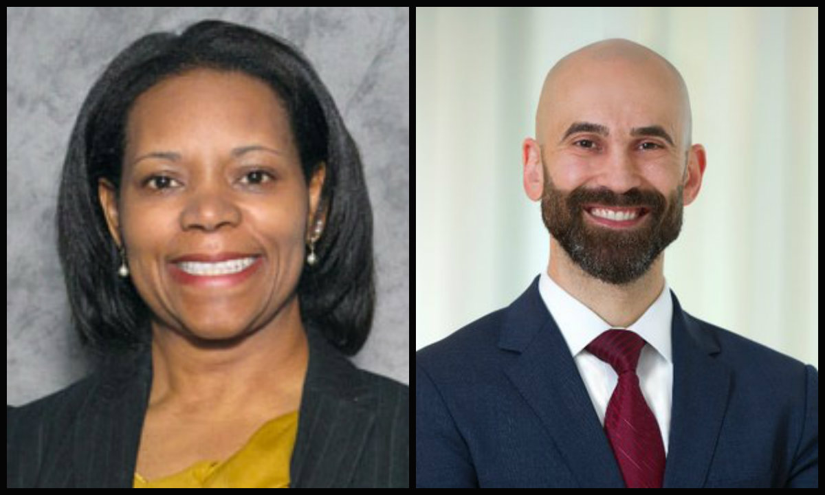 Consuelo Wilkins and Philip Alberti